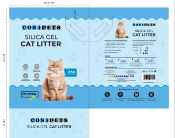 Silicone Indicator Cat Litter (Option: 1bag3kg)